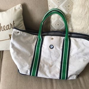 BMW canvas tote